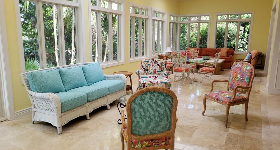 Florida Room Sitting Area